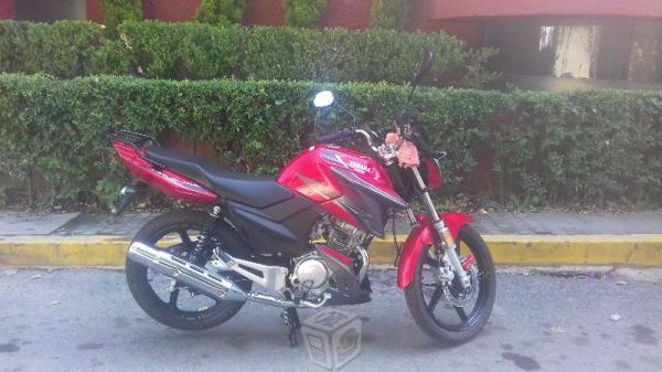 Yamaha YBR zr Roja nueva -16