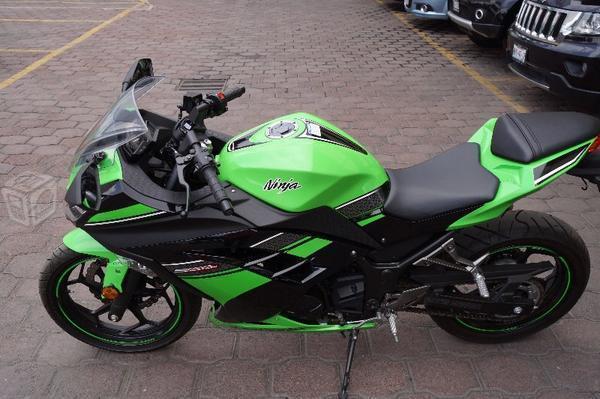 Ninja 300 cc verde -13