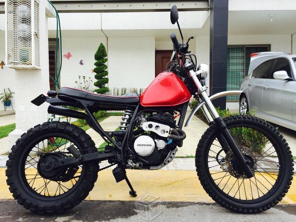 Honda XL250R Vintage Customizada Street Tracker -87