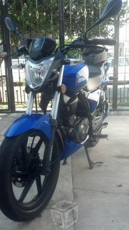 Motocicleta rks-150 color azul -15