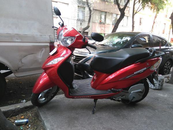 Motoneta Kawasaki Wego Tvs Roja, sin detalles -14