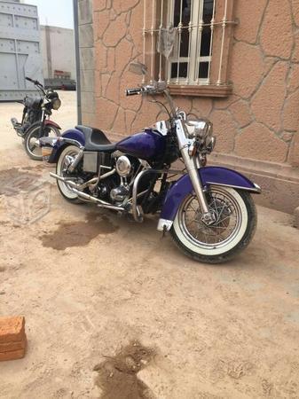 Motocicleta harley davidson -80
