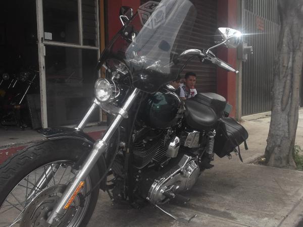 Harley davidson dyna low rider seminueva -01