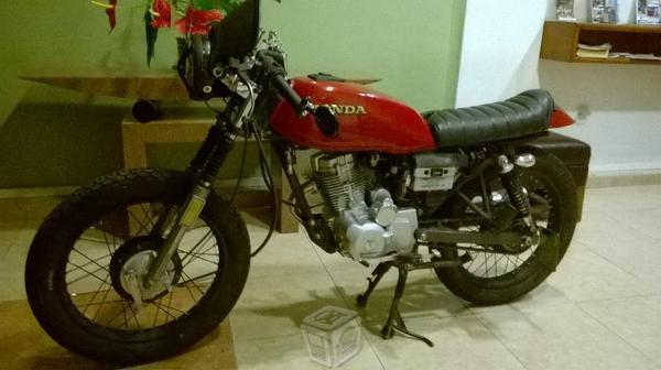 Cafe racer honda 125cc excelentes condiciones -12