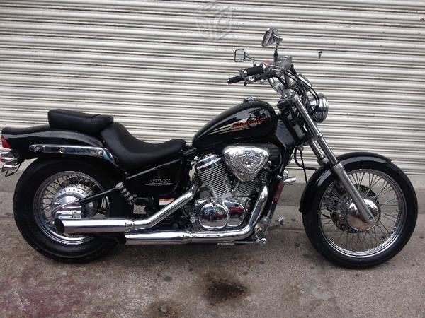 Honda shadow600vlx excelente poco kms -01