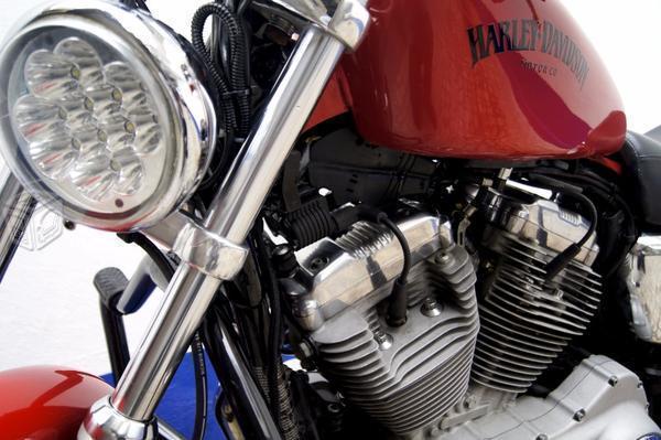Increíble Harley Sportster883 Equipada Titulo Azul -07
