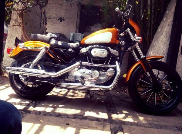 Harley sportster 100 años como nueva -03