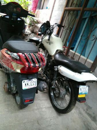 2 motos italika y suzuki -12