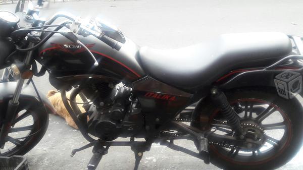 Moto tipo choper 150cc en buen estado -15