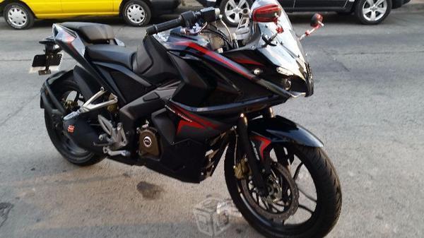 Bonita pulsar rs200 impecable cambio -16