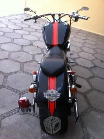 Harley Davidson modificada única -98