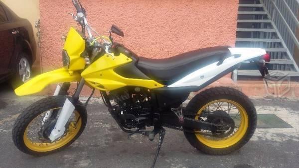 Motocicleta DM 150 italika emplacada cross -14