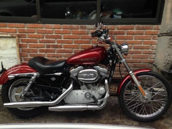 Titulo limpio sportster custom xl 883cc -09