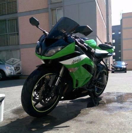 Kawasaki ninja ZX6R no R1 CBR GSXR -09