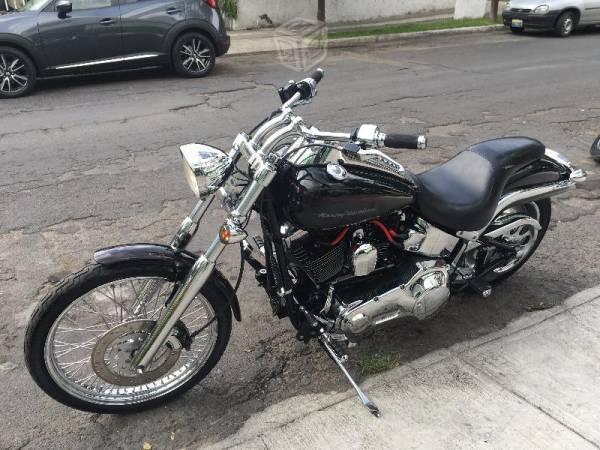 Harley davidson softail deuce 1450 titulo limpio c -00