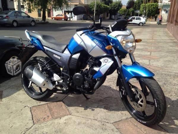 Yamaha fz edicion blue silver -14