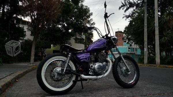 Yamaha sr 250 bobber,ape hanger,solo seat spring -05