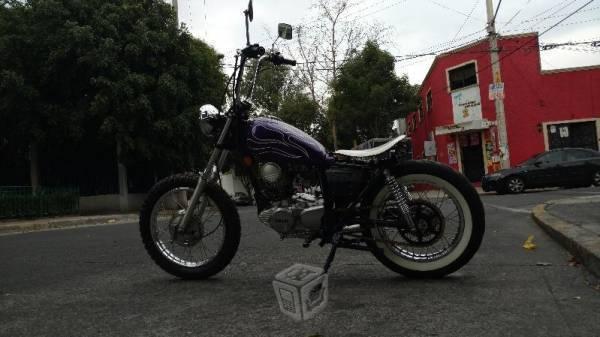 Yamaha sr 250 bobber,ape hanger,solo seat spring -05