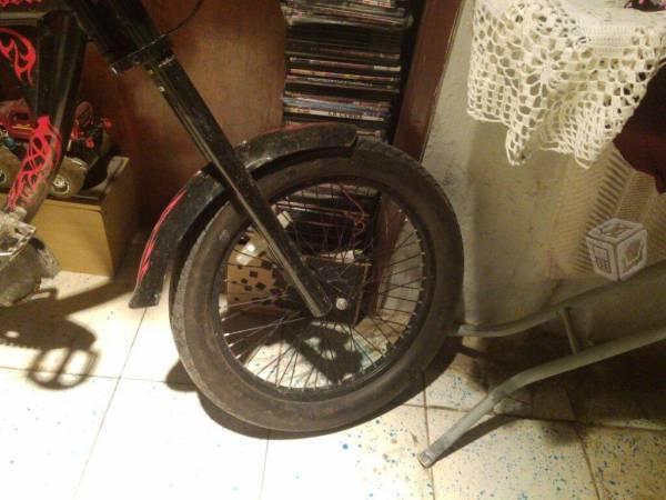 Bicicleta tipo choper