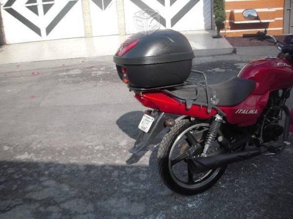 Moto Italika roja unico dueño -12