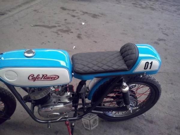 Moto carabela 100 cc modificada a cafe racer -78