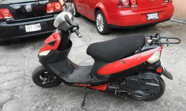 Motoneta kurazai 125cc roja con negro -12