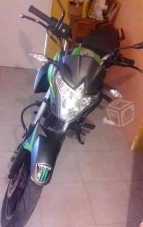 Moto italika verde -15