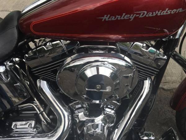 Harley davidson softail deuce 1450 titulo limpio c -00