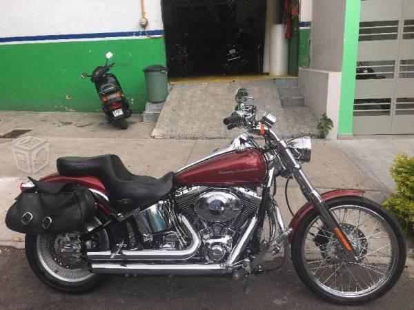 Harley davidson softail deuce 1450 titulo limpio c -00