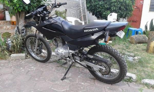 Moto honda doble propocito color negro -12