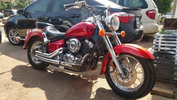 Hermosa Yamaha Vstar Clasic Placas de  -07