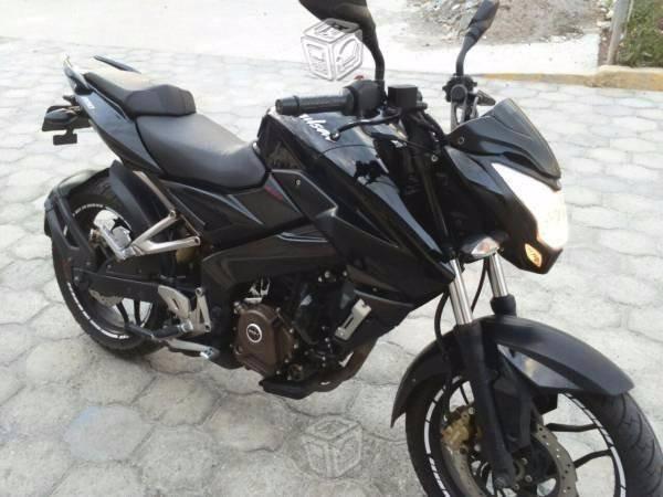 bajaj pulsar 200 ns, seminueva, fact orig -15