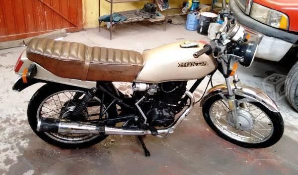 Cafe racer 125 honda cargo emplacada -13